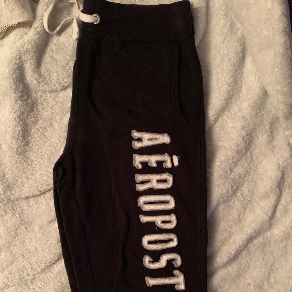 Black Aeropostale Logo Men’s Sweatpants